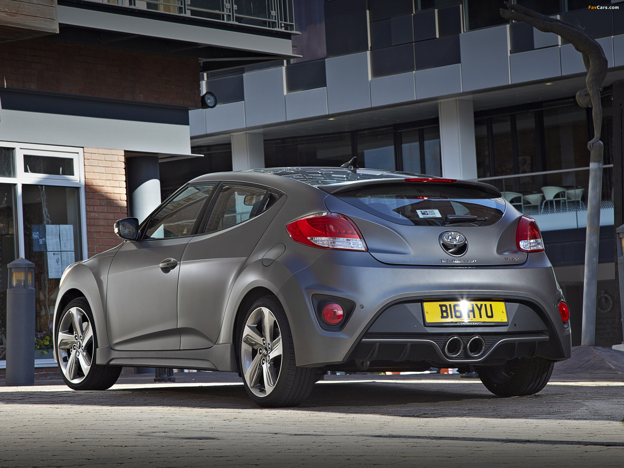 Hyundai Veloster Turbo SE UK-spec 2012 wallpapers (2048 x 1536)