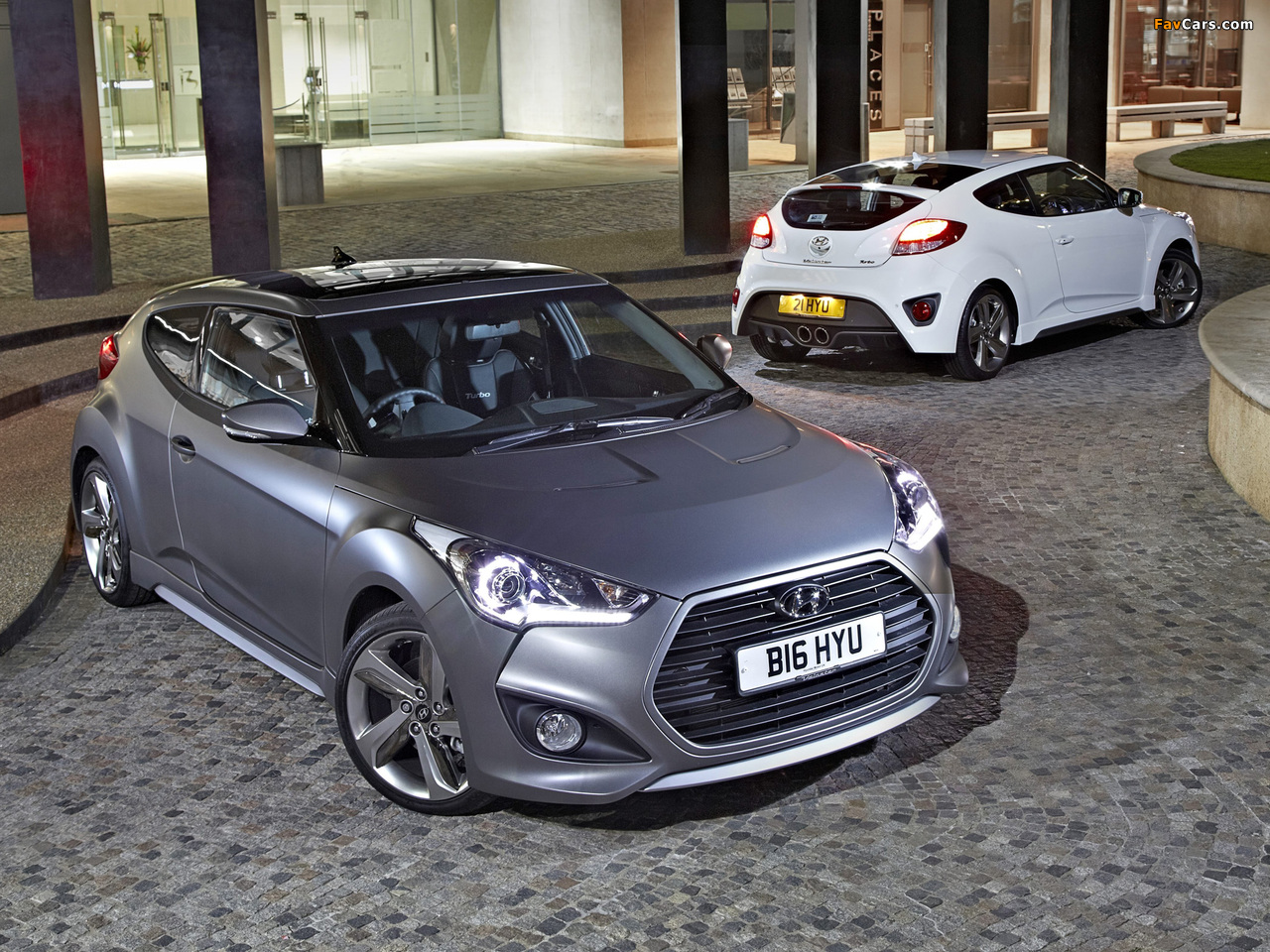 Hyundai Veloster Turbo SE UK-spec 2012 wallpapers (1280 x 960)