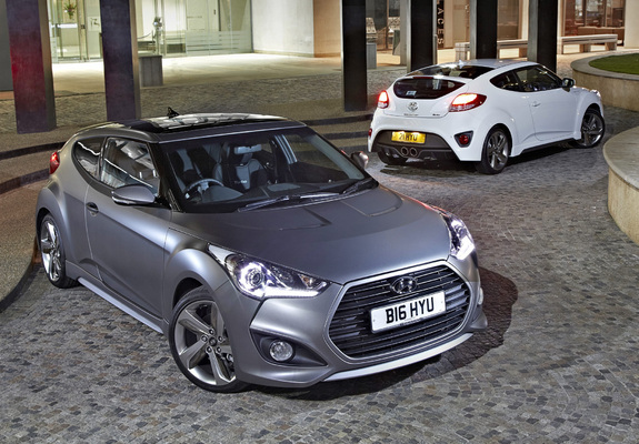 Hyundai Veloster Turbo SE UK-spec 2012 wallpapers