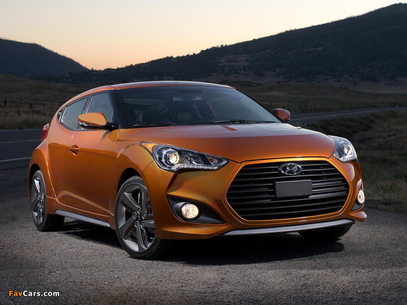 Hyundai Veloster Turbo US-spec 2012 wallpapers (800 x 600)