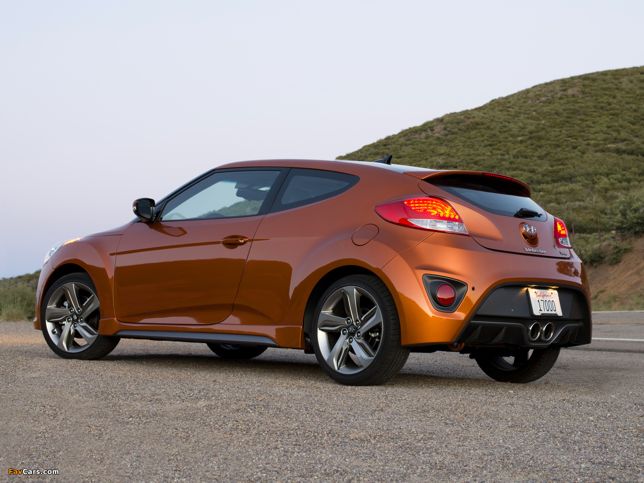 Hyundai Veloster Turbo US-spec 2012 wallpapers (1280 x 960)