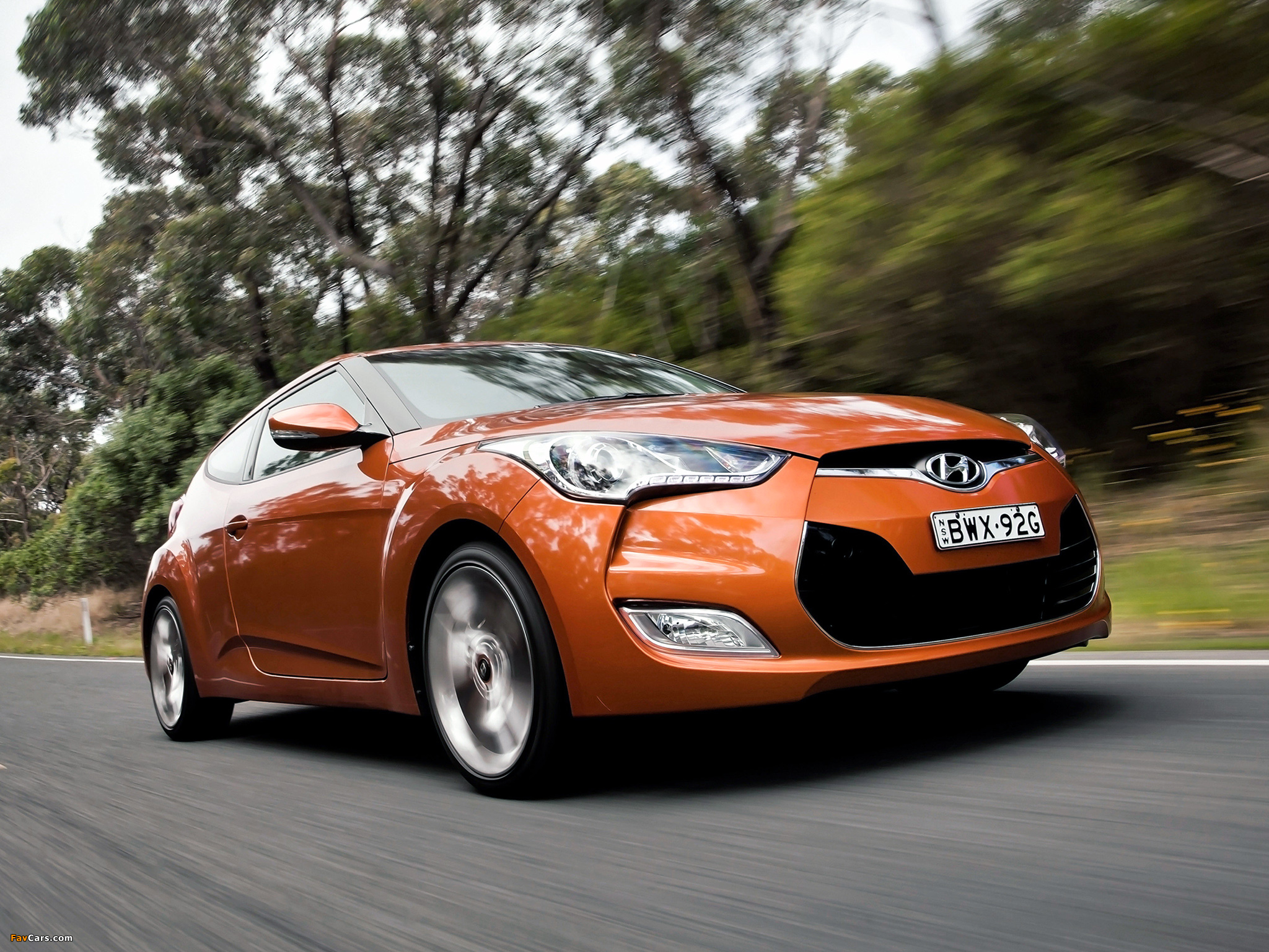 Hyundai Veloster AU-spec 2012 wallpapers (2048 x 1536)