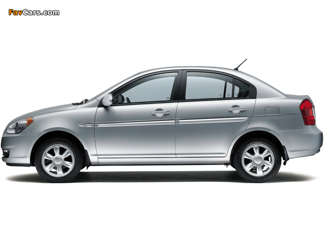 Hyundai Verna 2006–09 photos (640 x 480)