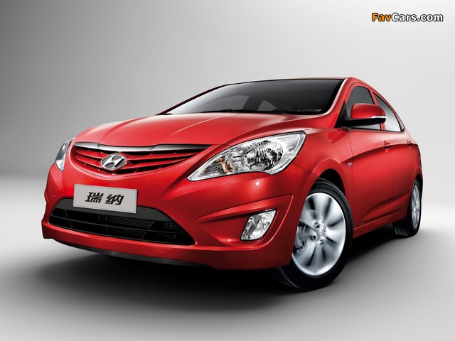 Hyundai Verna (RB) 2010 images (640 x 480)