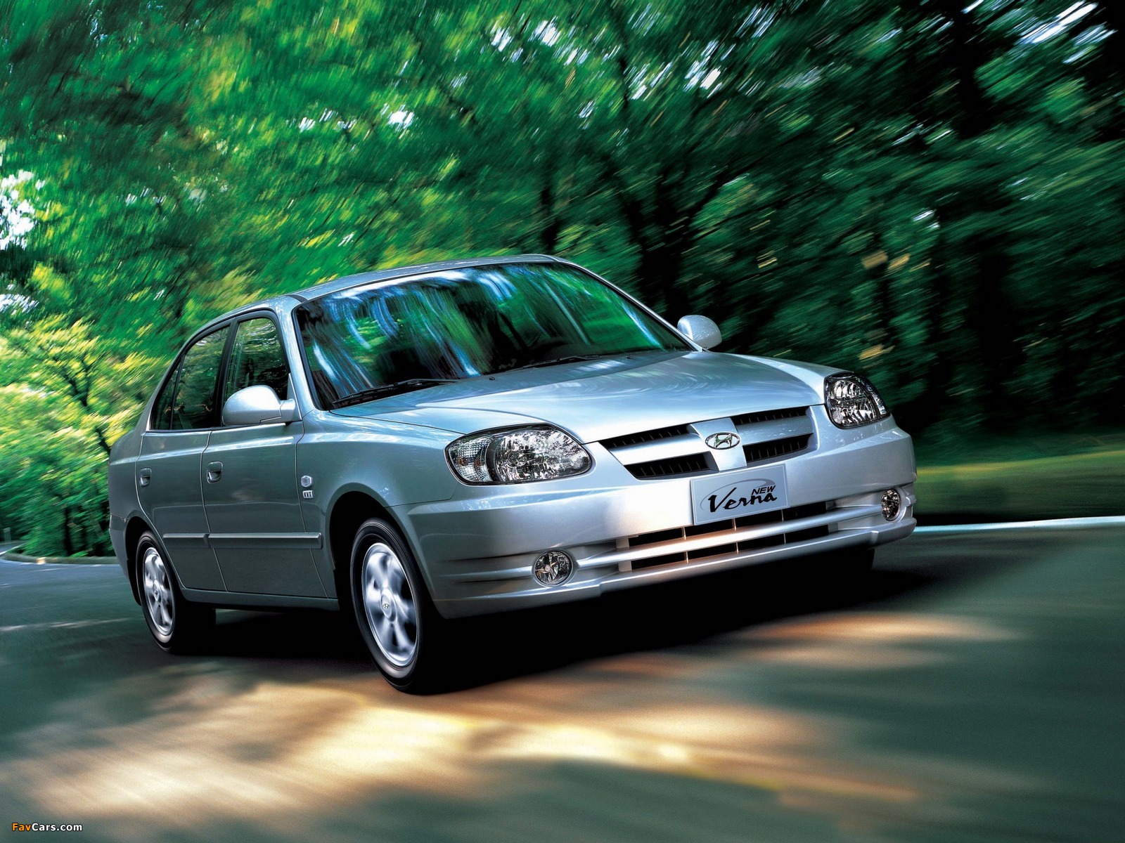Images of Hyundai Verna 2003–06 (1600 x 1200)