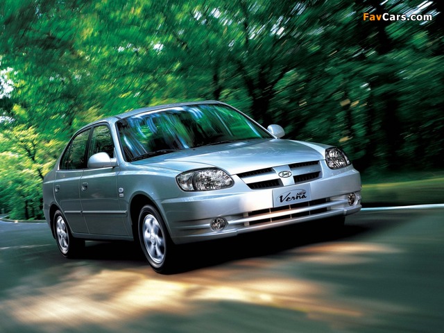 Images of Hyundai Verna 2003–06 (640 x 480)