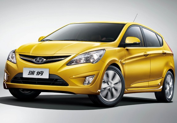 Pictures of Hyundai Verna Hatchback (RB) 2011