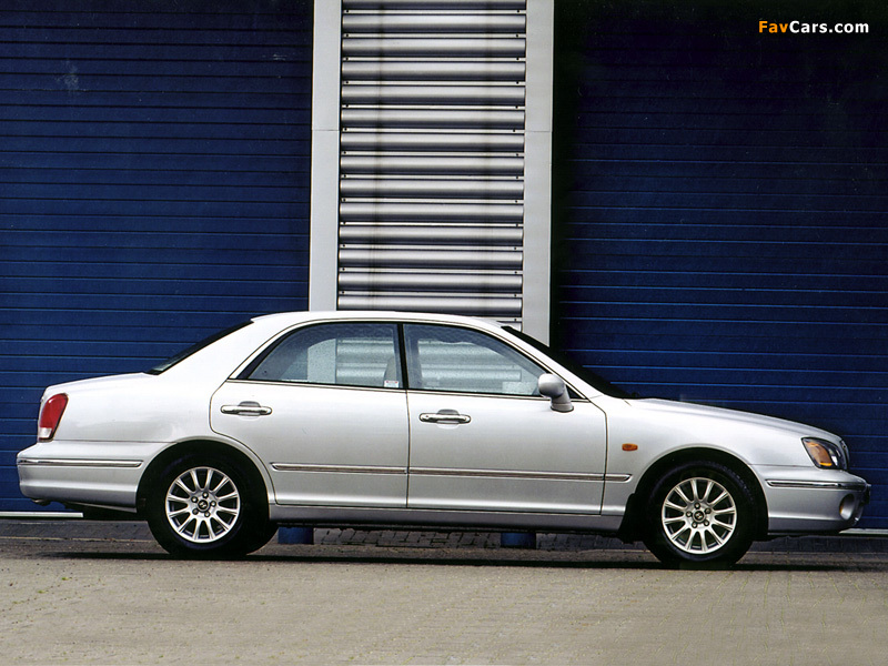 Hyundai XG UK-spec 1998–2003 wallpapers (800 x 600)