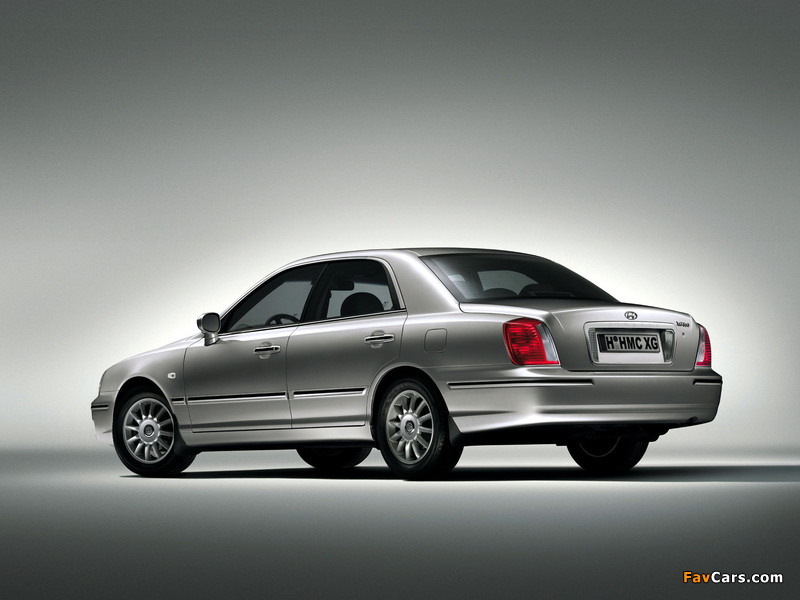 Hyundai XG 2003–05 photos (800 x 600)