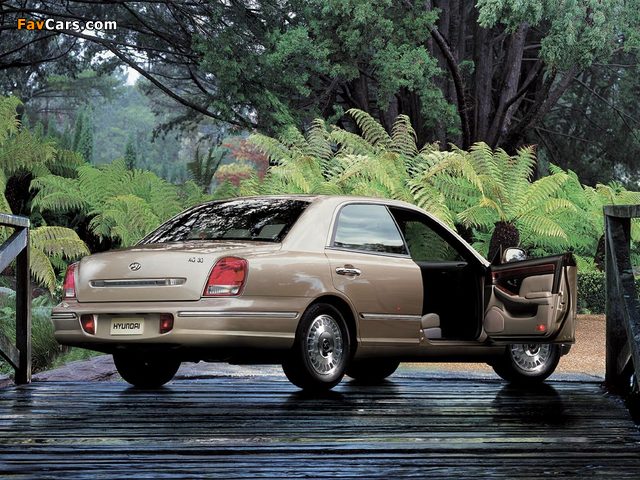 Photos of Hyundai XG 1998–2003 (640 x 480)