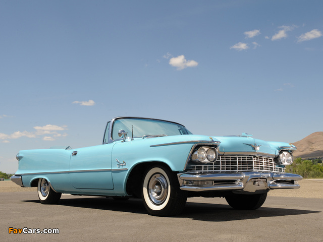 Photos of Imperial Crown Convertible (IM1-2) 1957 (640 x 480)