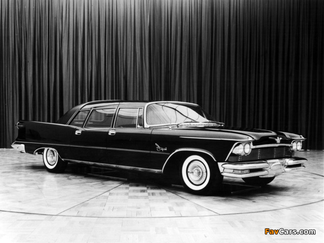 Imperial Crown Limousine 1957 wallpapers (640 x 480)
