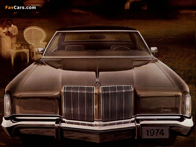 Imperial LeBaron 4-door Hardtop (4Y-M) 1974 pictures (640 x 480)