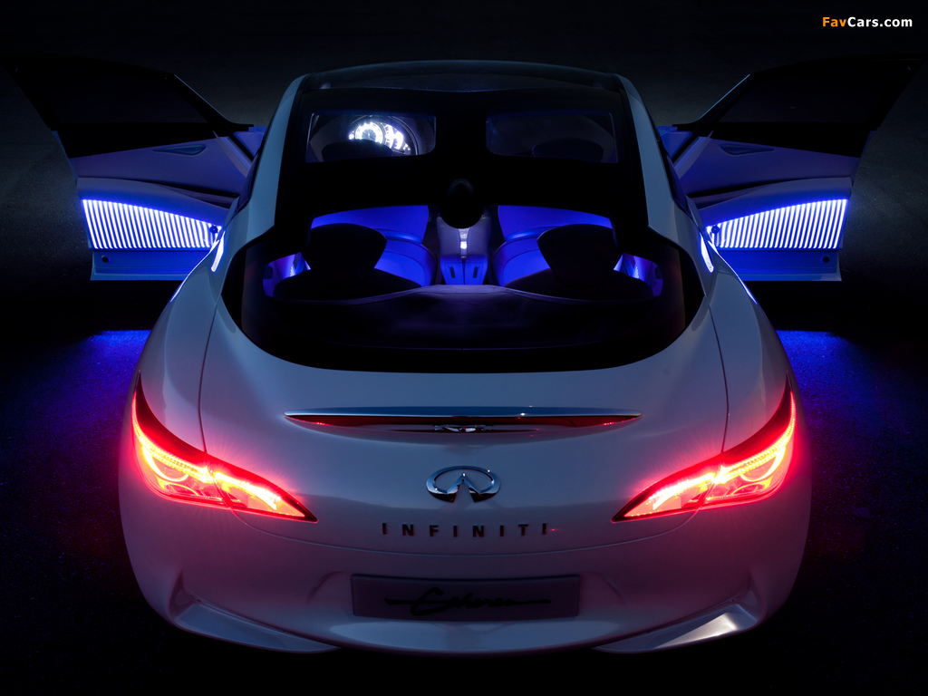 Infiniti Etherea Concept 2011 wallpapers (1024 x 768)
