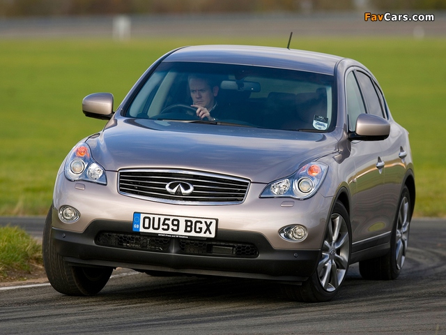 Infiniti EX37 UK-spec (J50) 2009–13 images (640 x 480)