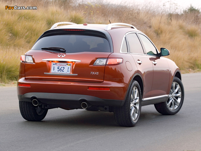 Images of Infiniti FX45 (S50) 2005–08 (640 x 480)