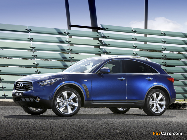 Images of Infiniti FX30dS AU-spec (S51) 2012–13 (640 x 480)