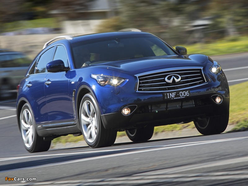 Images of Infiniti FX30dS AU-spec (S51) 2012–13 (800 x 600)