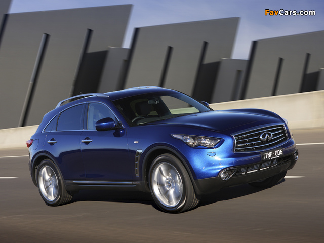 Images of Infiniti FX30dS AU-spec (S51) 2012–13 (640 x 480)