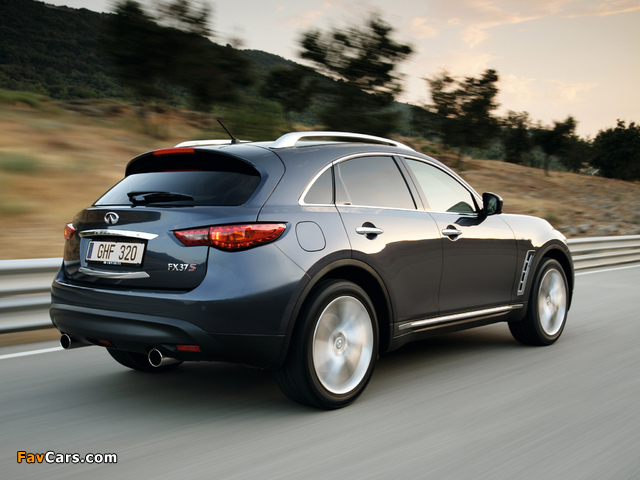 Infiniti FX37S EU-spec (S51) 2008–12 wallpapers (640 x 480)