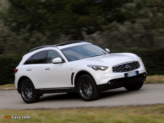 Infiniti FX50S Limited Edition EU-spec (S51) 2010 wallpapers (640 x 480)