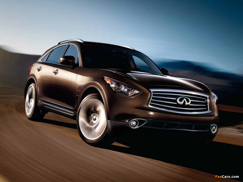 Infiniti FX50 (S51) 2011–13 images (1024 x 768)