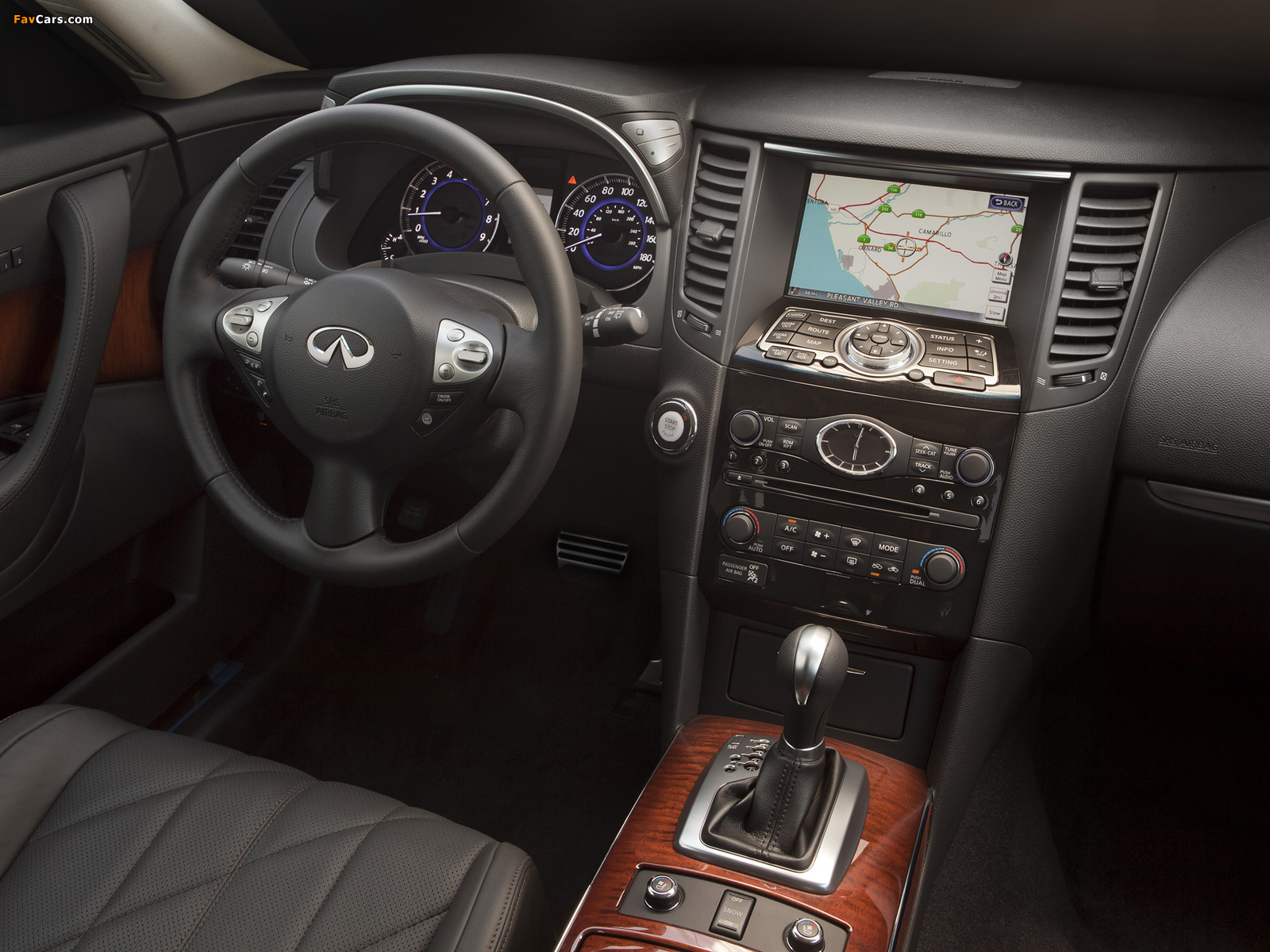 Infiniti FX35 Limited Edition (S51) 2011 pictures (1600 x 1200)