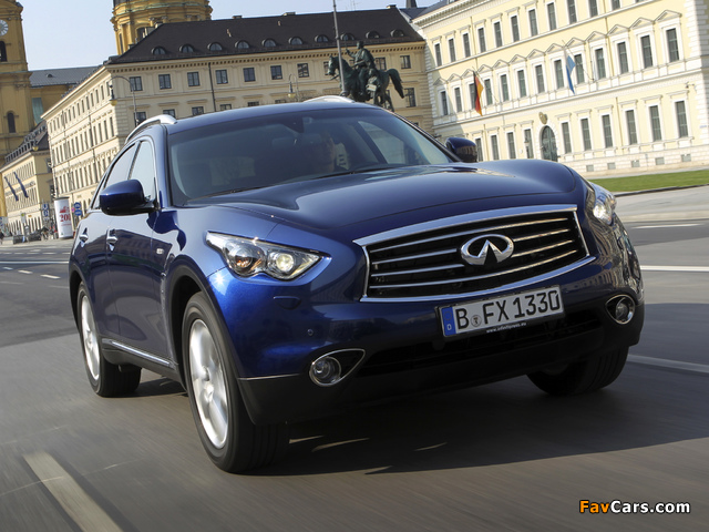 Infiniti FX30d (S51) 2012–13 images (640 x 480)