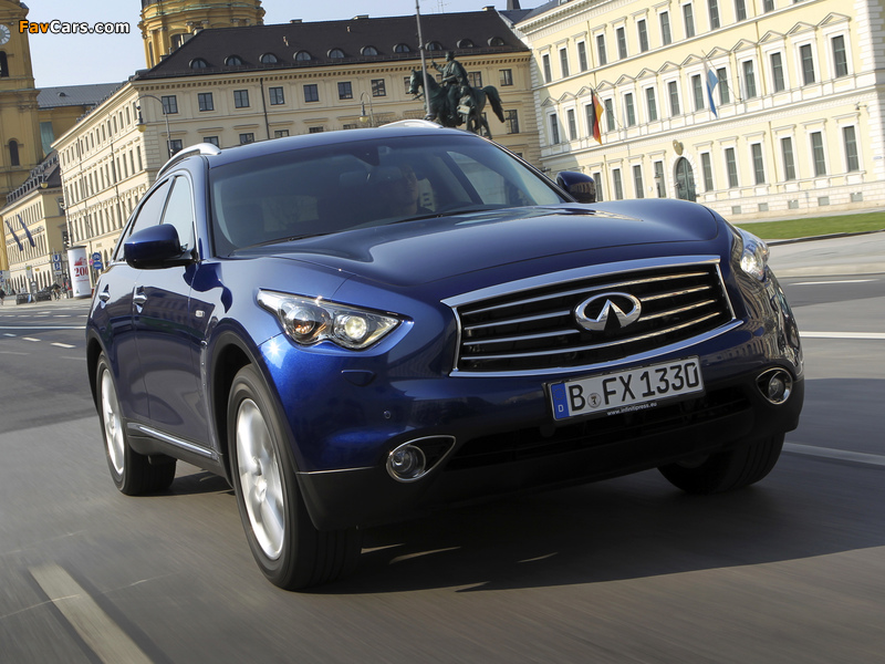 Infiniti FX30d (S51) 2012–13 images (800 x 600)