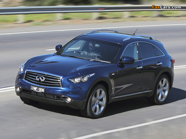 Infiniti FX30dS AU-spec (S51) 2012–13 pictures (640 x 480)