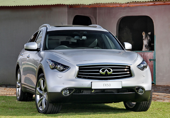 Infiniti FX50S ZA-spec (S51) 2012–13 pictures