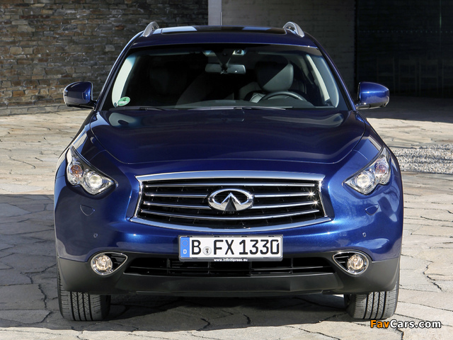 Infiniti FX30d (S51) 2012–13 wallpapers (640 x 480)