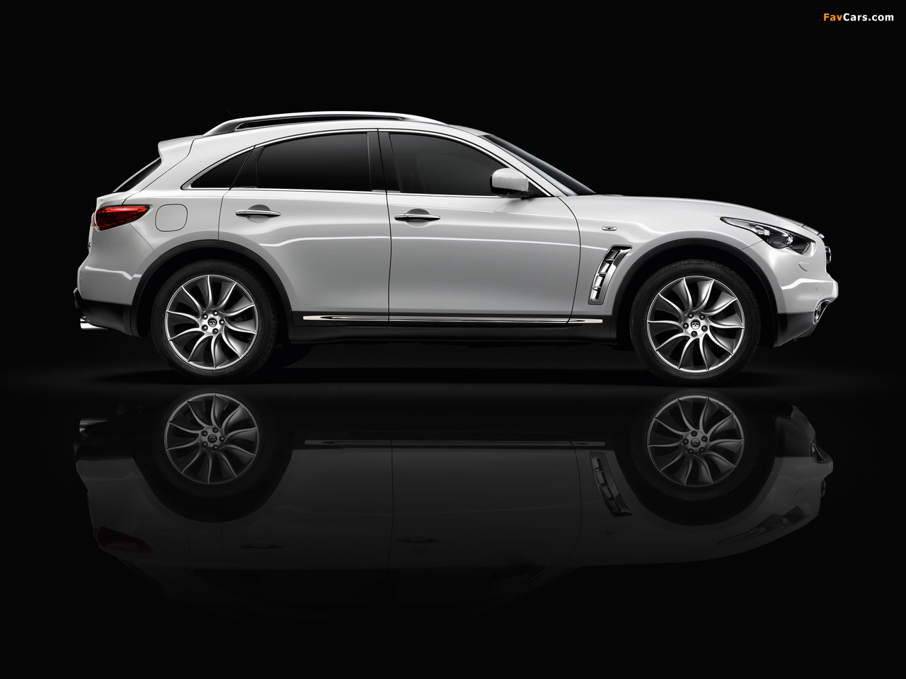 Infiniti FX Black and White (S51) 2013 pictures (1280 x 960)