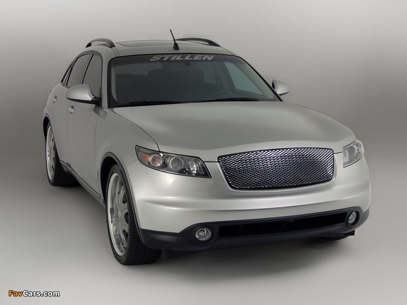 Photos of Stillen Infiniti FX35 (S50) 2003–05 (800 x 600)