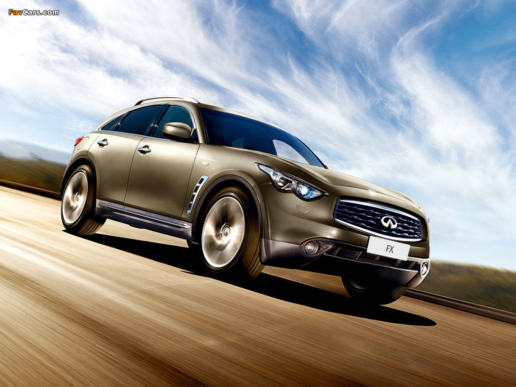 Photos of Infiniti FX50 EU-spec (S51) 2008–12 (1024 x 768)