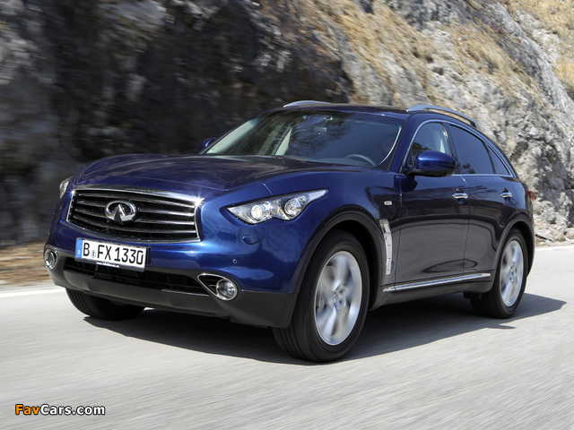 Photos of Infiniti FX30d (S51) 2012–13 (640 x 480)