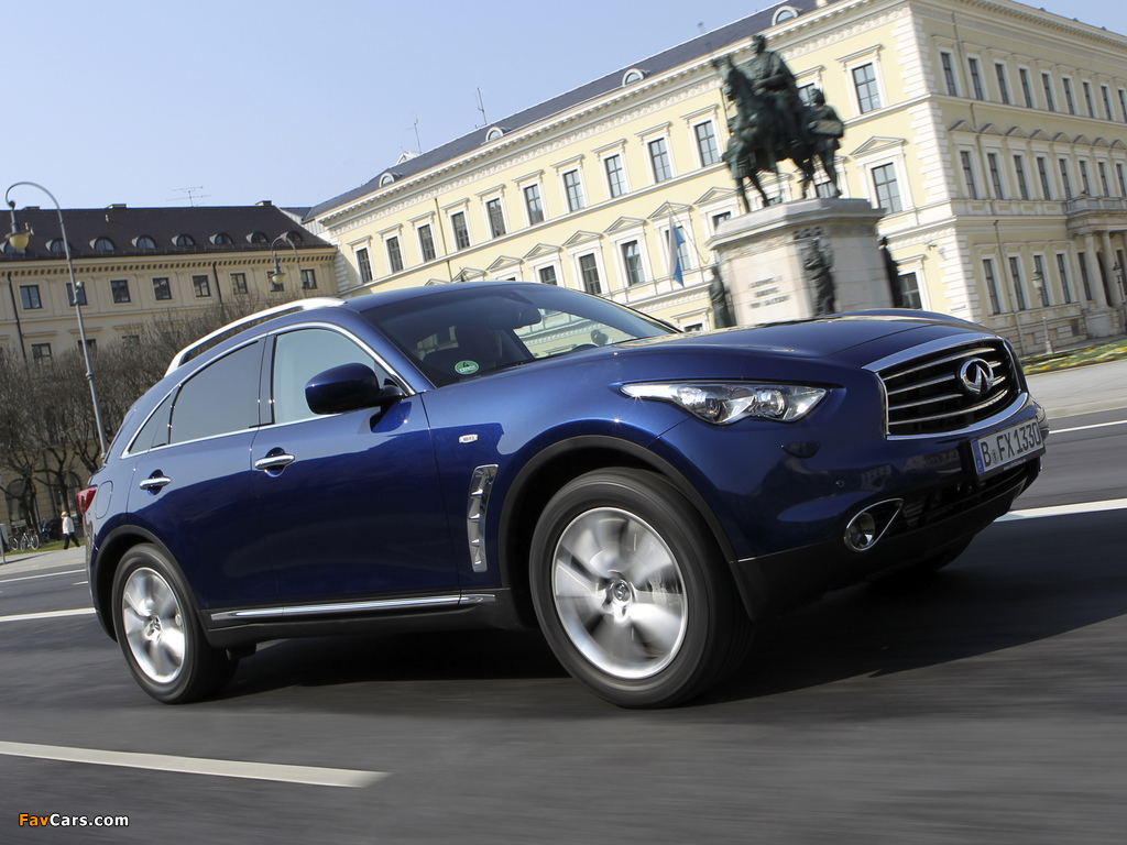 Photos of Infiniti FX30d (S51) 2012–13 (1024 x 768)