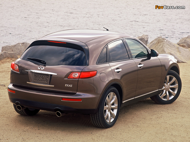 Pictures of Infiniti FX45 2003–06 (640 x 480)