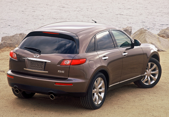 Pictures of Infiniti FX45 2003–06