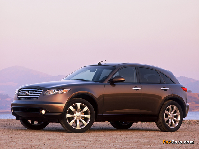 Pictures of Infiniti FX45 (S50) 2003–05 (640 x 480)