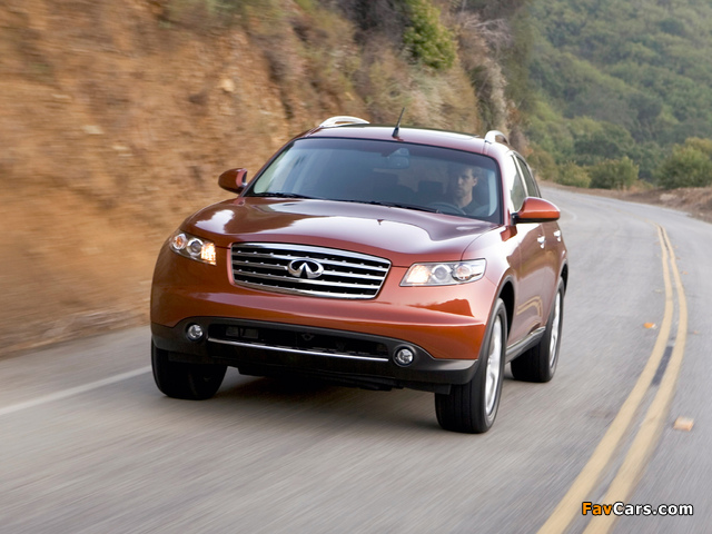 Pictures of Infiniti FX45 (S50) 2005–08 (640 x 480)