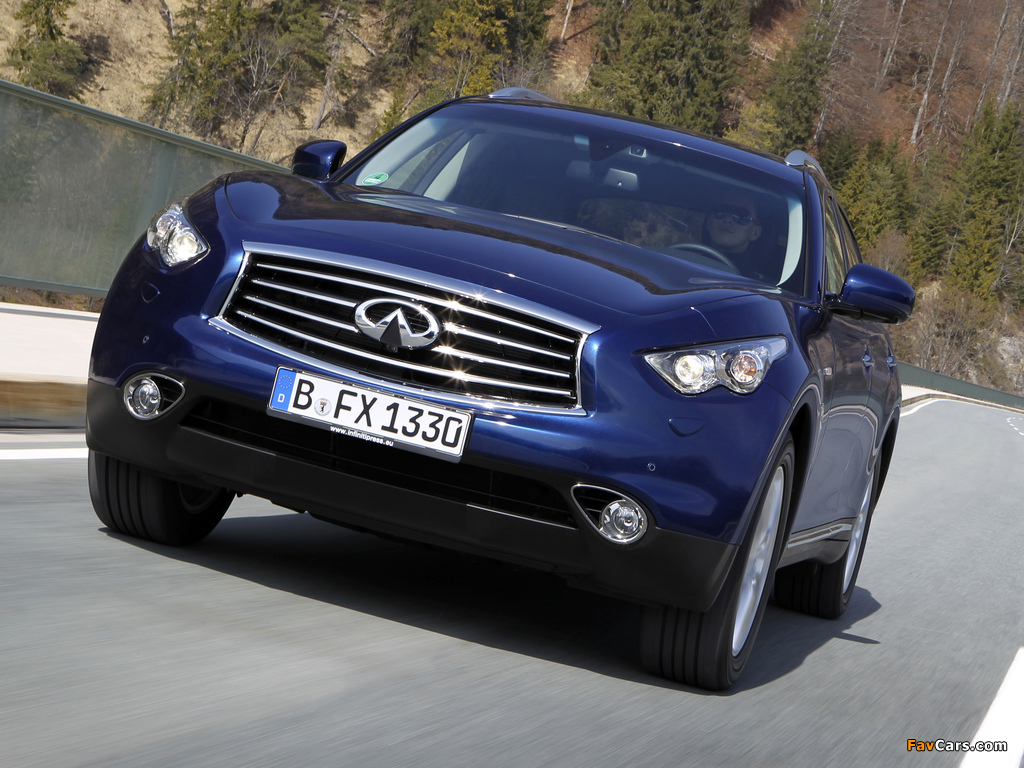 Pictures of Infiniti FX30d (S51) 2012–13 (1024 x 768)