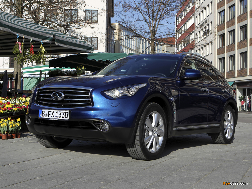 Pictures of Infiniti FX30d (S51) 2012–13 (1024 x 768)