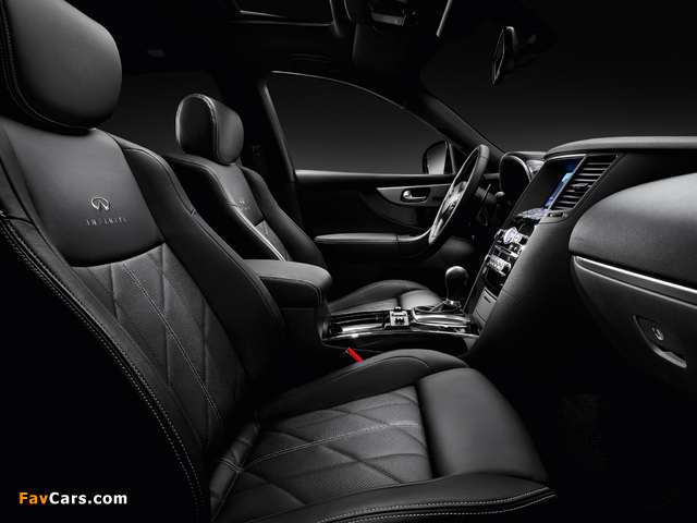 Pictures of Infiniti FX Black and White (S51) 2013 (640 x 480)