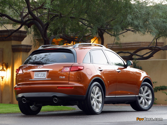 Infiniti FX45 (S50) 2003–05 wallpapers (640 x 480)