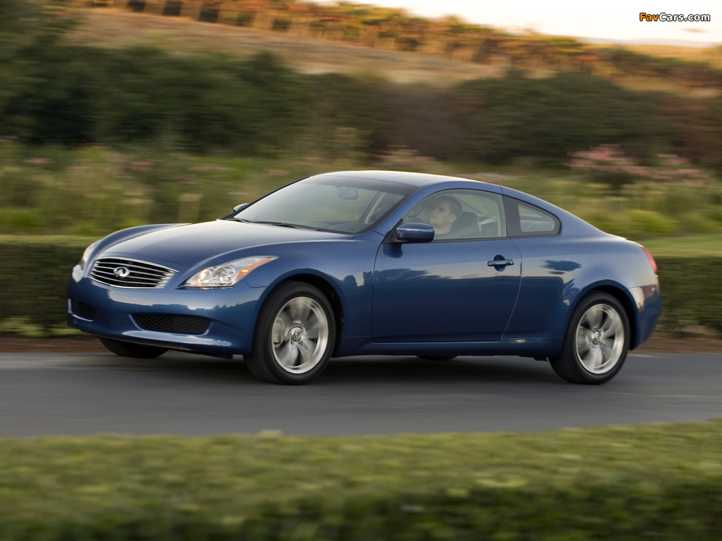 Images of Infiniti G37x Coupe (CV36) 2008–10 (1024 x 768)