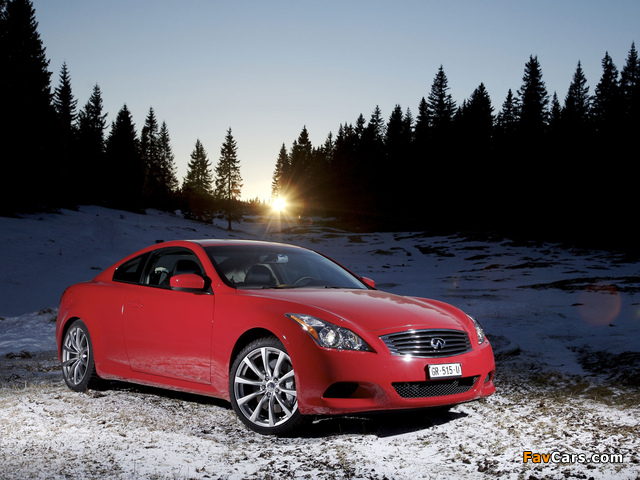 Infiniti G37 Coupe 2007–11 pictures (640 x 480)