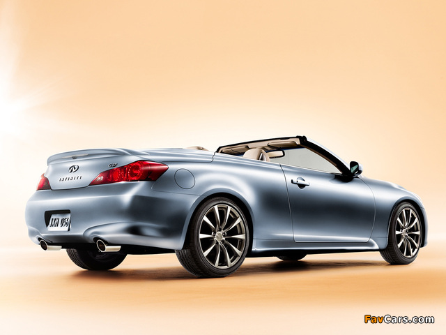 Infiniti G37 Convertible 2008–10 photos (640 x 480)