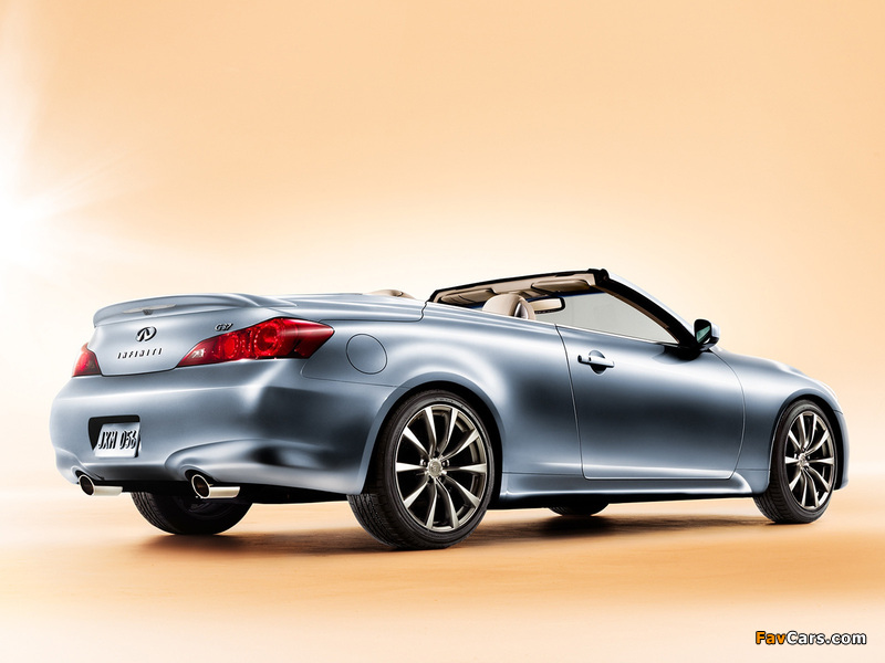 Infiniti G37 Convertible 2008–10 photos (800 x 600)