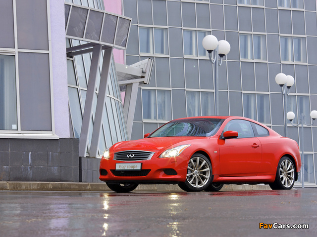Infiniti G37 S Coupe 2008–10 pictures (640 x 480)